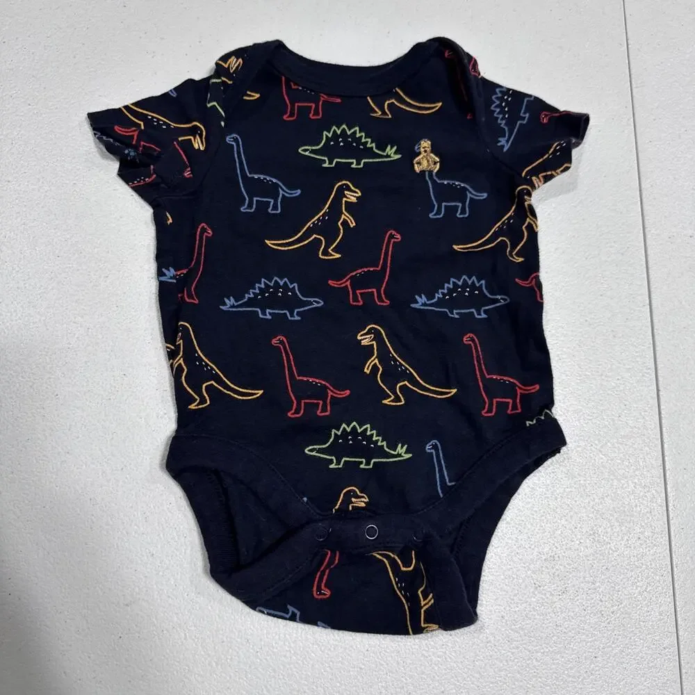 Lot of 6 Baby Boy 3, 3-6M Jumper Overall, Bodysuit, Pant Baby Gap, H&M, Carters